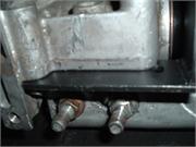 C4 Corvette T56 Bracket Installed V